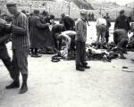 Presoners en el camp d'extermini de Mauthausen