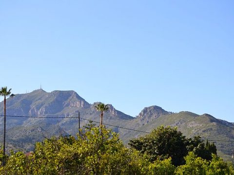 EL  pic del Monduver vist des de Marchuquera