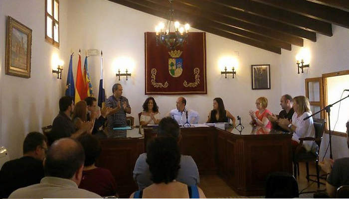 interior del salo de plens de l'ajuntament de sumacarcer