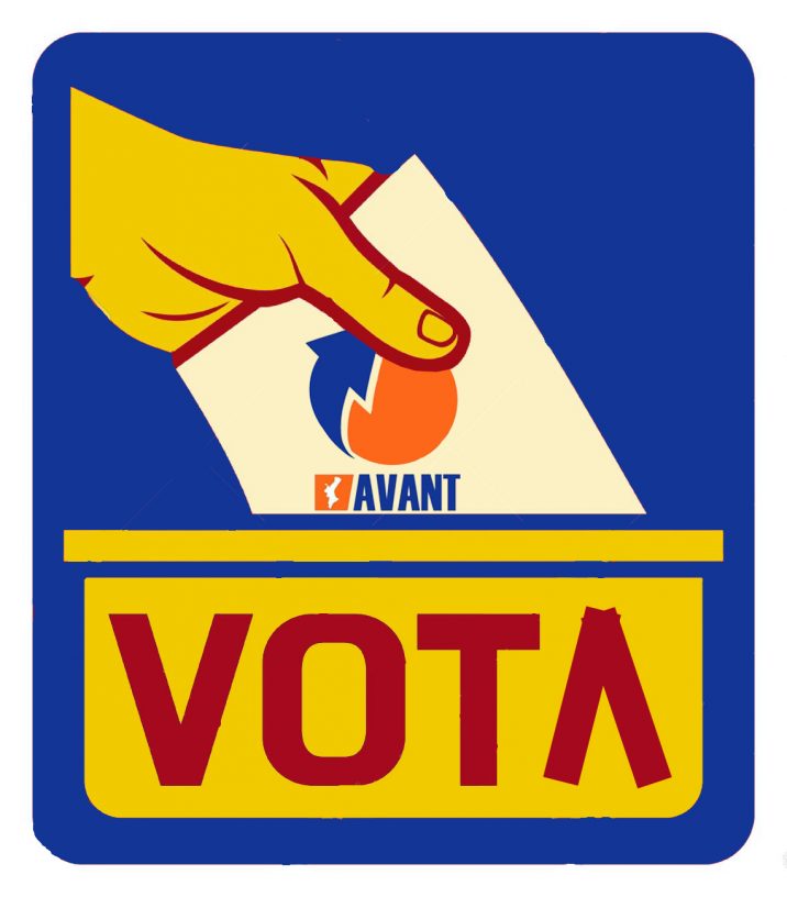 ma en la papereta de AVANT