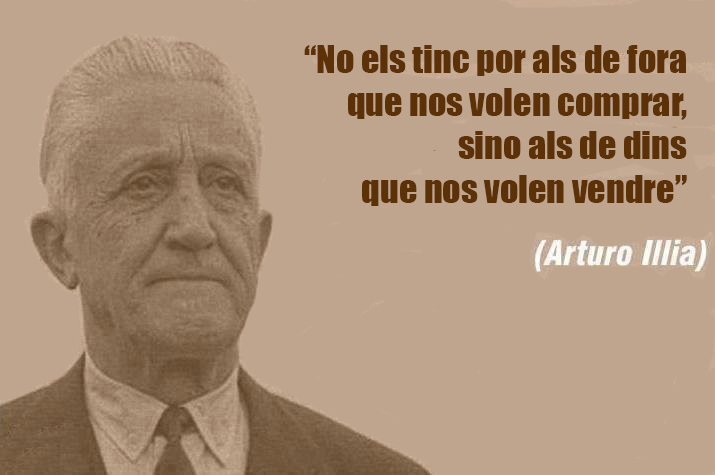 Cita sobre comprar i vendre a les persones d'Arturo Illia