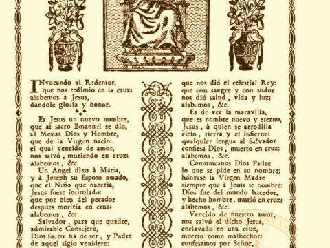 Goigs al dolç nom de Jesus